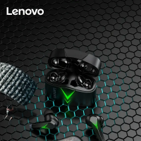 Original Lenovo LP6 Wireless Earphones Kopfhörer mit eingebautem Mikrofon Lautstärkeregelung für Gaming