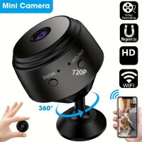 Mini IP Kamera, HD Nachtsicht mit Wifi in HD 720P 2.4G